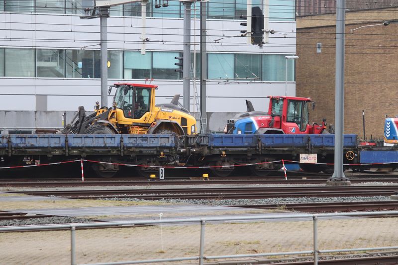 Werkzaamheden aan verbreding perron Utrecht Centraal